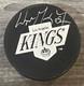 Wayne Gretzky Signed Los Angeles Kings Uda Upper Deck Puck Full Name Sig L@@k