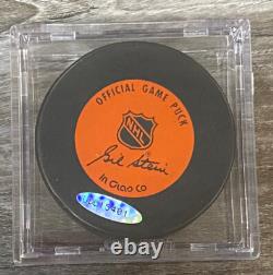 Wayne Gretzky Signed Los Angeles Kings UDA Upper Deck Puck FULL NAME SIG L@@K