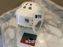 Wayne Gretzky Signed NY Rangers Full Size Helmet Upper Deck UDA COA
