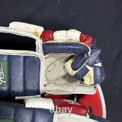 Wayne Gretzky Signed New York Rangers NHL Gloves Autographed Upper Deck UDA COA