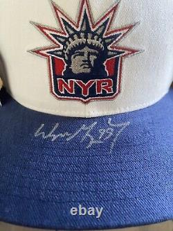 Wayne Gretzky Signed New York Rangers Starter Hat With Upper Deck COA #9/199