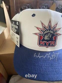 Wayne Gretzky Signed New York Rangers Starter Hat With Upper Deck COA #9/199