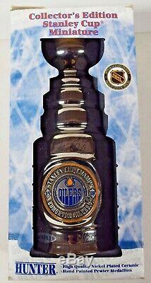 Wayne Gretzky Signed Oilers Mini Stanley Cup Upper Deck COA /250 NIB MINT! RB026