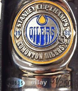 Wayne Gretzky Signed Oilers Mini Stanley Cup Upper Deck COA /250 NIB MINT! RB026