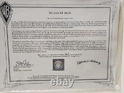 Wayne Gretzky Signed The Great Ones L. E. Cel 369/750 Upper Deck & Warner Bros
