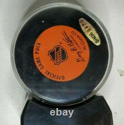 Wayne Gretzky Signed Upper Deck Authenticated Uda Official NHL Hockey Puck Kings