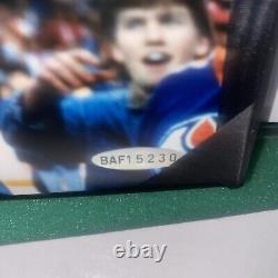 Wayne Gretzky Signed Upper Deck COA 8 x 10 Photo Oilers Stanley Cup