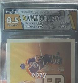 Wayne Gretzky THE GREAT ONE? 1991-92 UPPER DECK #38 99? GEM MINT HGA 8.5 1/1