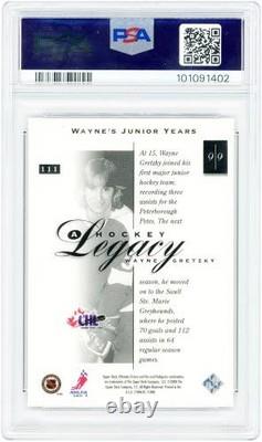 Wayne Gretzky Team Canada 1999-00 Upper Deck Ultimate Victory Item#14557240