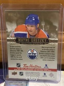 Wayne Gretzky Tribute Card WGT-1 Tim Hortons 20-21 Upper Deck Very Rare 112000