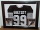 Wayne Gretzky Uda/fanatics Double Authenticated Autographed Framed Jersey