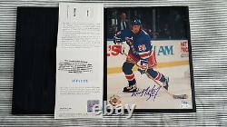 Wayne Gretzky Upper Deck Authentic Autograph 8x10. #9/99 Wow! New York Rangers