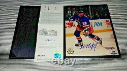 Wayne Gretzky Upper Deck Authentic Autograph 8x10. #9/99 Wow! New York Rangers