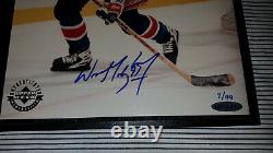 Wayne Gretzky Upper Deck Authentic Autograph 8x10. #9/99 Wow! New York Rangers