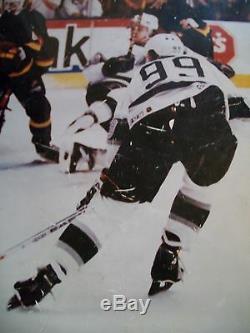 Wayne Gretzky Upper Deck Limited Edition 802 Goal Signed Photo Lmt Of 802,17x21