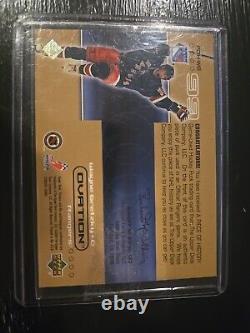 Wayne Gretzky Upper Deck Ovation A Piece Of History Game Used Puck Card 2000