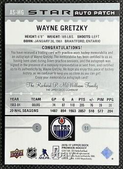 Wayne Gretzky Upper Deck Premier /25 Oilers 2016 2017