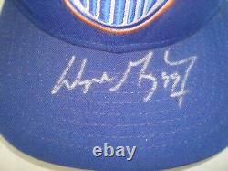 Wayne Gretzky Upper Deck Signed Edmonton Oilers Hat/coa