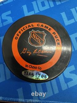 Wayne Gretzky auto 1999 official NHL All-Star game puck Upper Deck COA 9/99