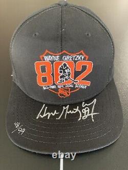 Wayne Gretzky autograph signed Upper Deck COA Limited Edition Hat 802 Goals /99