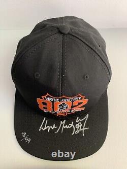 Wayne Gretzky autograph signed Upper Deck COA Limited Edition Hat 802 Goals /99