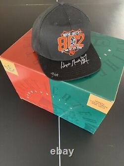 Wayne Gretzky autograph signed Upper Deck COA Limited Edition Hat 802 Goals /99