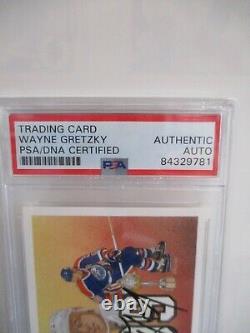 Wayne Gretzky autographed 1991-92 Upper Deck #38 Gretzky PSA SLABBED #84329781