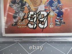 Wayne Gretzky autographed 1991-92 Upper Deck #38 Gretzky PSA SLABBED #84329781