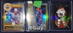 Wayne Gretzky parallel insert hockey cards lot 3x