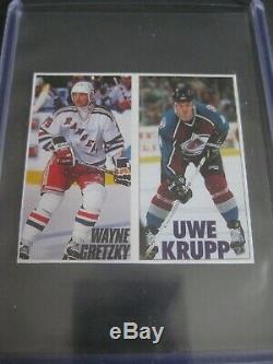 Wayne Gretzky rare ger Card Sticker NHL New York Rangers Jersey upper deck topps