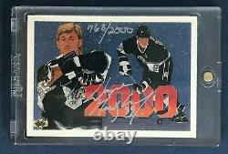 Wayne Gretzky's 2000th Point Autograph 768/2000 1990-91 Upper Deck No 545 48349