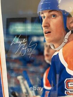 Wayne Gretzky signed 1autographed framed photo Upper Deck Authenticated