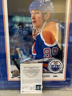 Wayne Gretzky signed 1autographed framed photo Upper Deck Authenticated