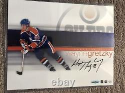 Wayne Gretzky signed 8x10 autograph photo upper deck