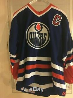Wayne Gretzky signed auto Edmonton Oilers Jersey UDA Upper Deck Autheniticated