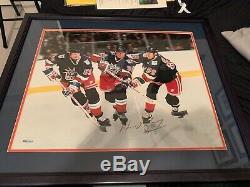 Wayne Gretzky signed autographed framed 16x20 photo! RARE! Upper Deck COA! UDA