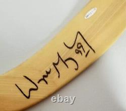 Wayne Gretzky signed stick Upper Deck