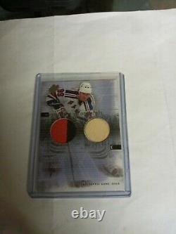 Wayne gretzky authentic game s/p winning materials upper deck year 2000